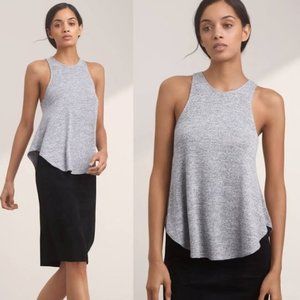 Aritzia Wilfred Free Heathered Grey Tank